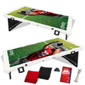 The Official Baggo Bean Bag Toss Game w/ 2 Portable Boards & 8 Bags - 4 Color